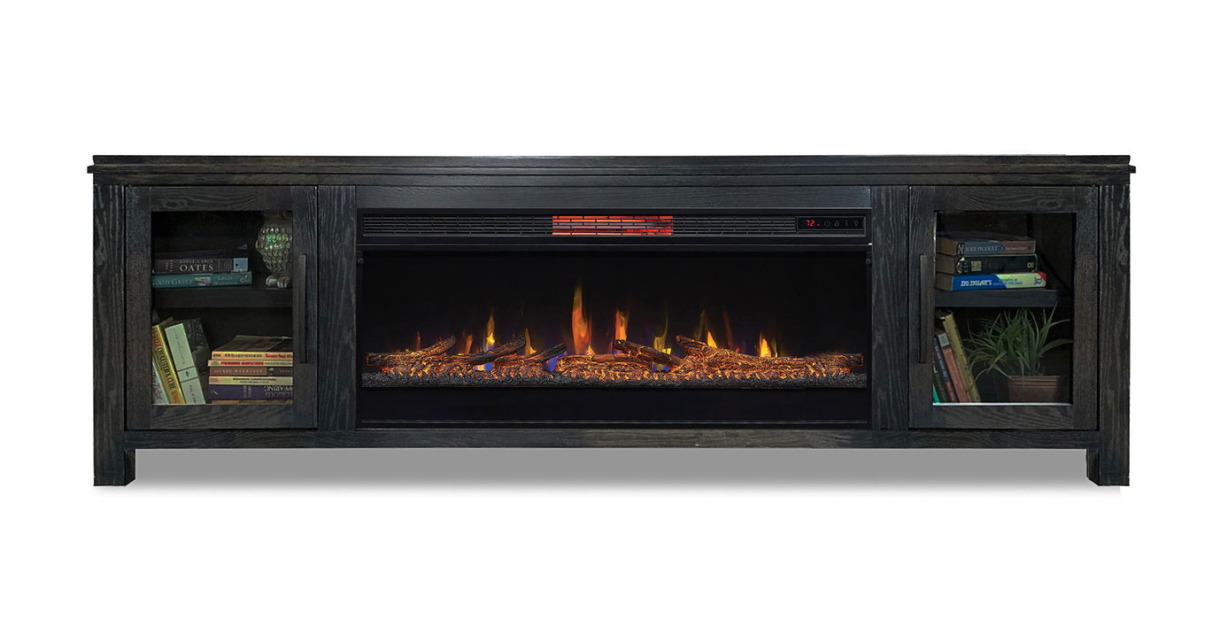 Tybee - 86" Fireplace TV Stand - Clove
