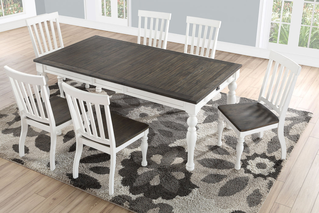 Joanna - Dining Table - Two Tone