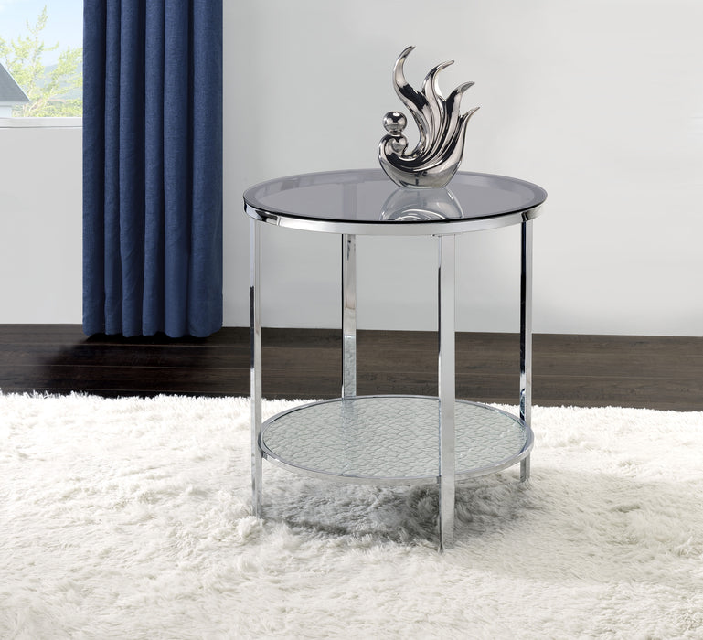 Frostine - Side Table - Silver