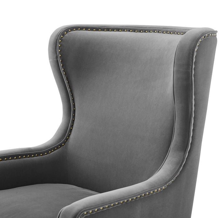 Rosco - Velvet Wingback Chair