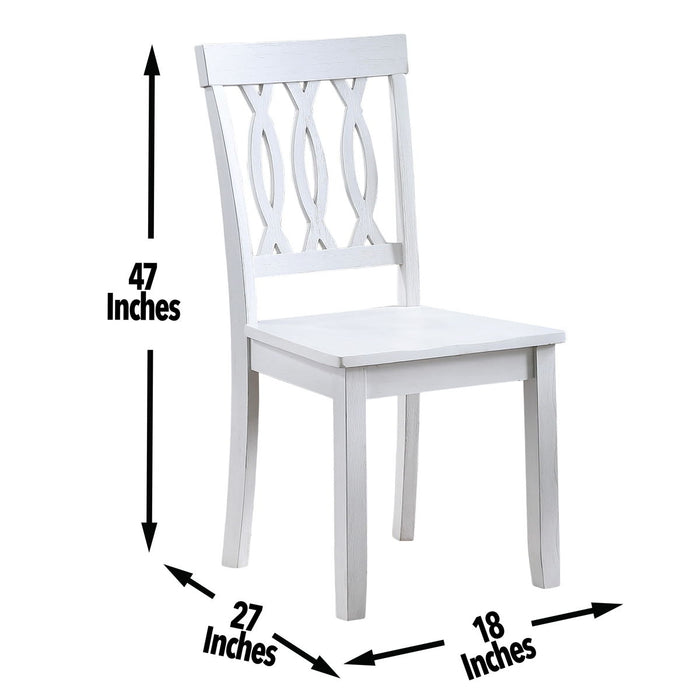 Naples - Side Chair (Set of 2) - White