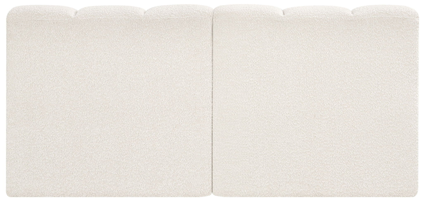 Arc - Boucle Fabric 2 Seats Modular Sofa