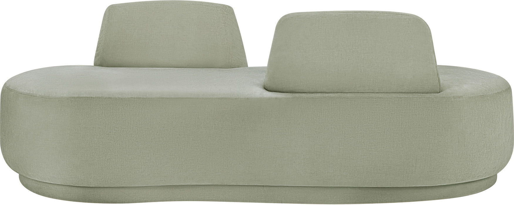 Argyle - Chenille Fabric Chaise / Loveseat