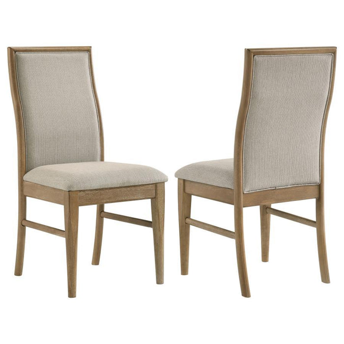 Adina - Upholstered Dining Side Chair (Set of 2) - Barley