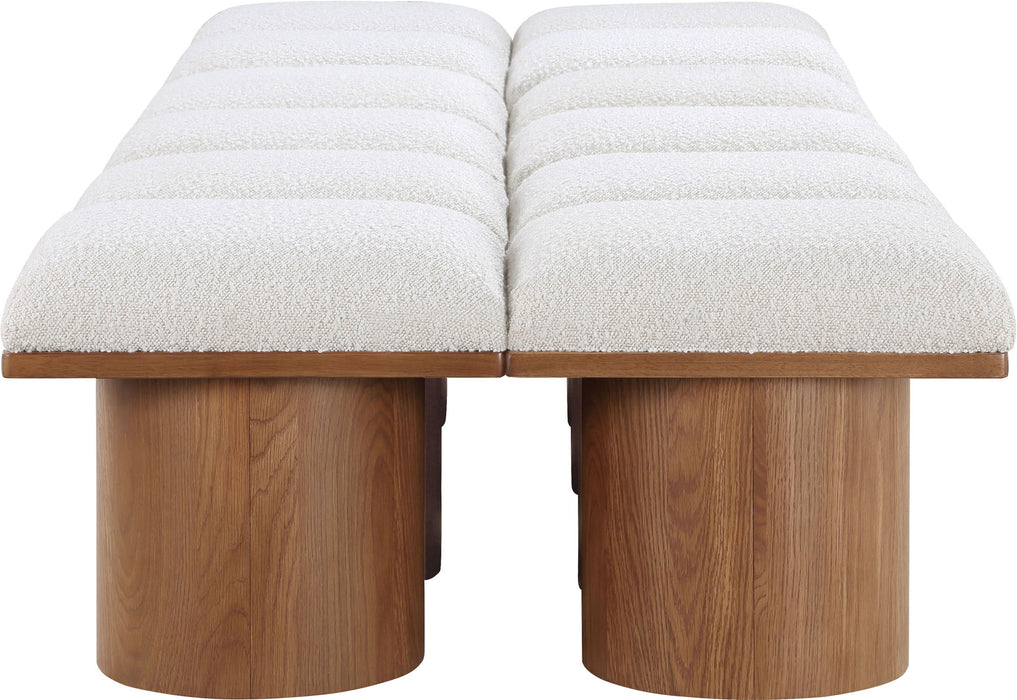 Pavilion - 12 Piece Modular Bench With Brown Base