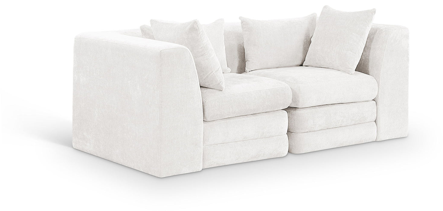 Stellar - 2 Piece 76" Upholstered Modular Loveseat