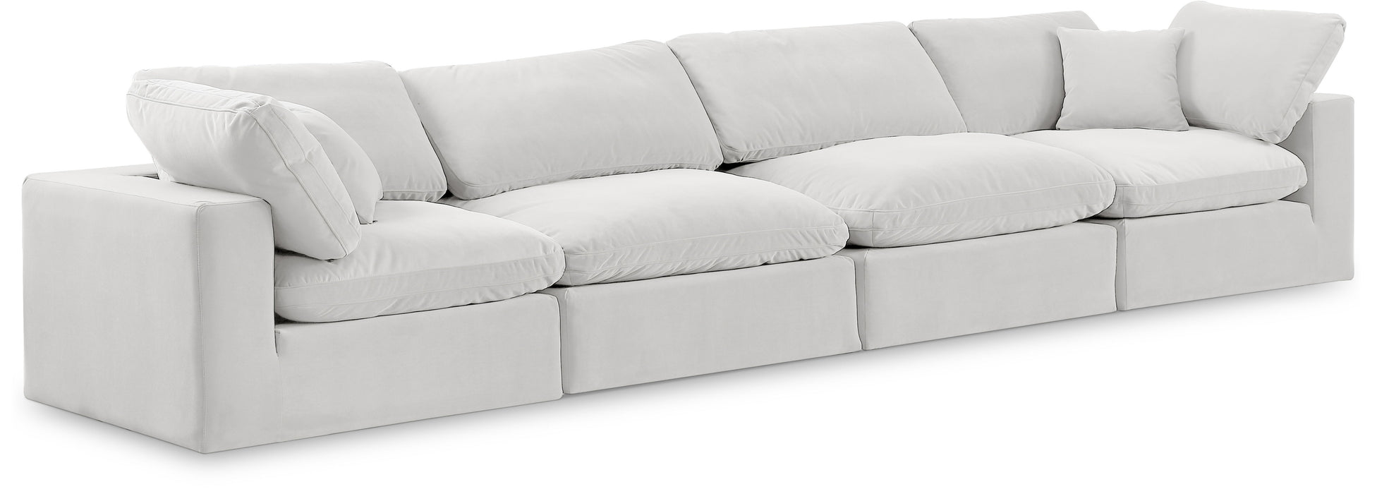 Comfy - Velvet Modular Sofa 4 Seats