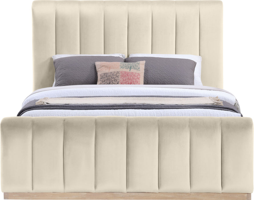 Amara - Velvet Bed