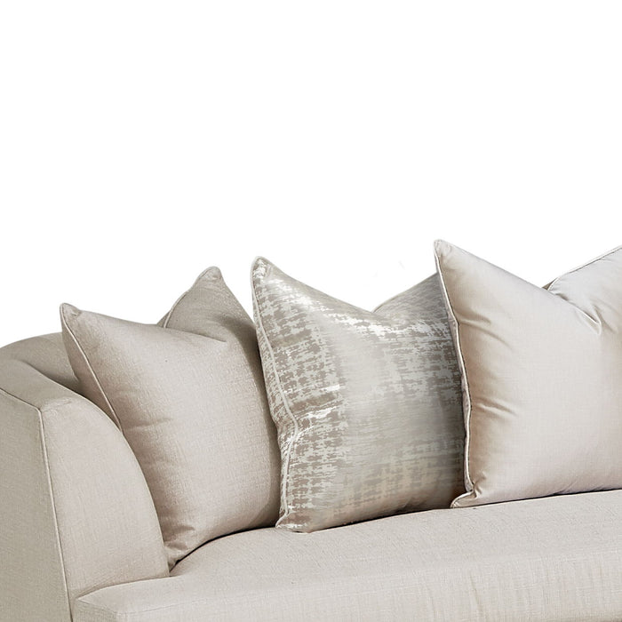 Malibu Crest - 3-Piece Sofa - Pearl / Chardonnay