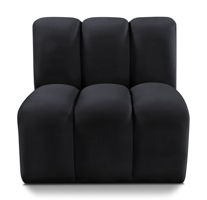 Arc - Velvet Straight Chair