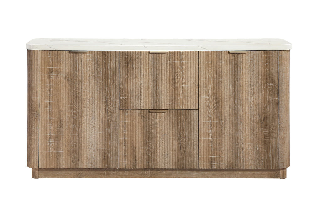 D2504 - Buffet - Natural / White
