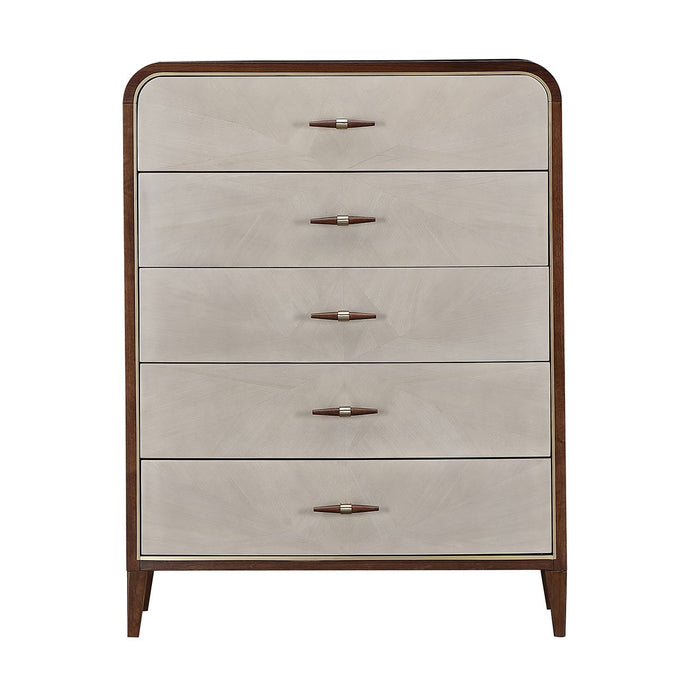 Houston - 5-Drawer Chest - Walnut
