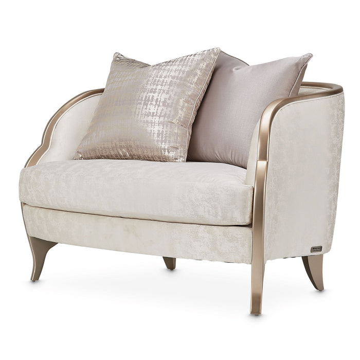 Malibu Crest - Chair And Half - Cloud White / Chardonnay