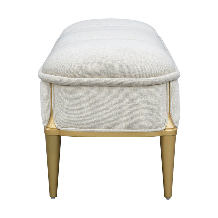 Scotts Square - Accent Bench - Light Champagne