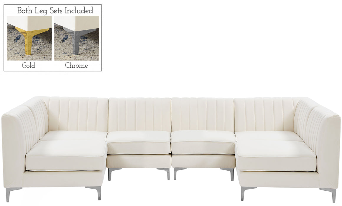 Alina - 6 Piece Modular U-Shaped Sectional