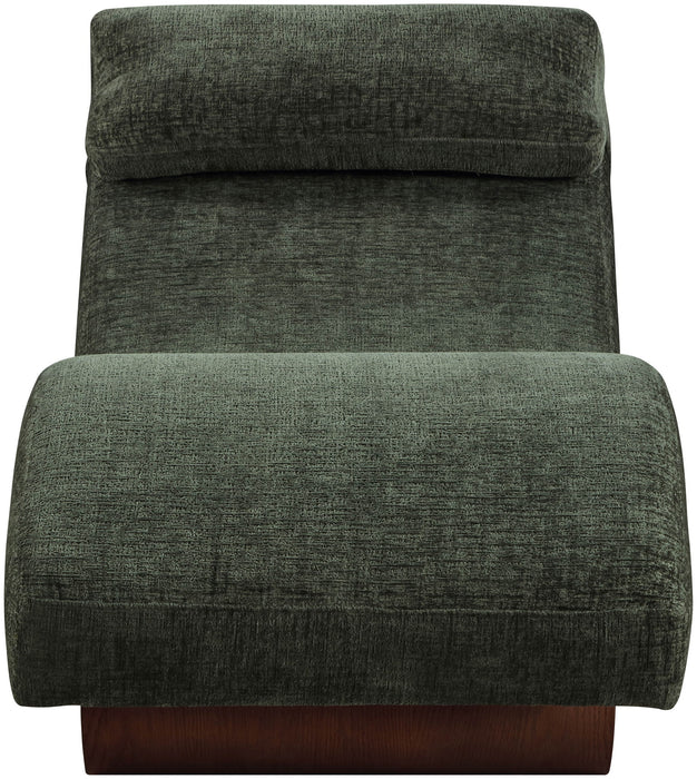 Marcella - Chaise Lounge - Walnut Base
