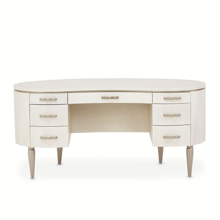 London Place - Desk - Creamy Pearl