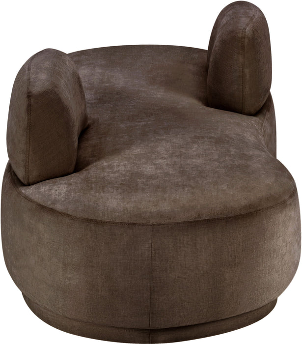 Argyle - Chenille Fabric Chaise / Loveseat