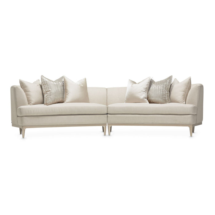Malibu Crest - 2-Piece Sofa - Pearl / Chardonnay