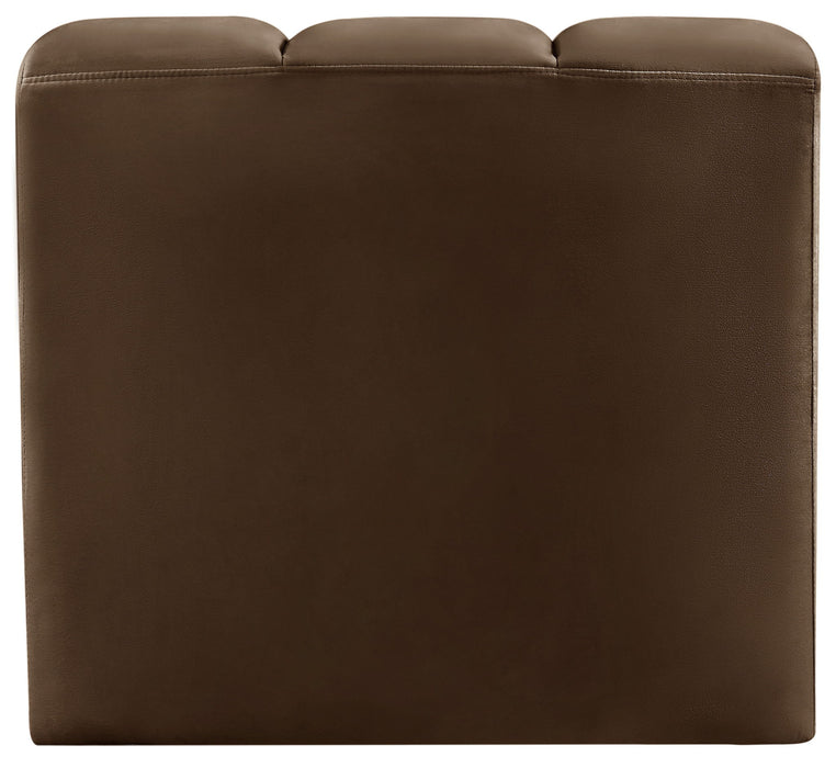 Arc - Velvet Curved Corner Chair
