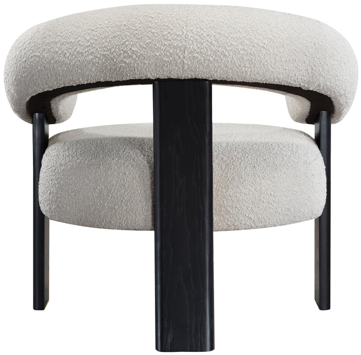 Winston - Accent Chair With Black Legs
