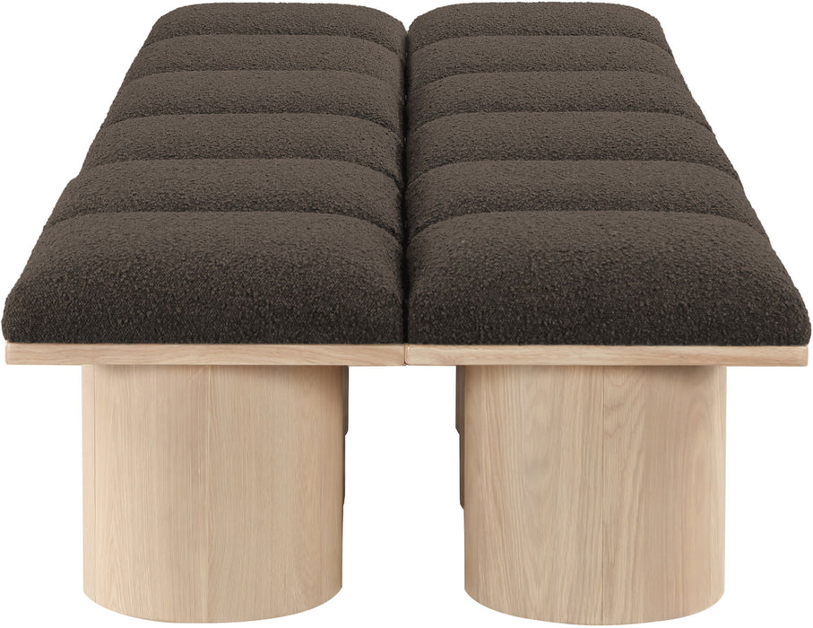 Pavilion - 12 Piece Modular Bench With Natural Base