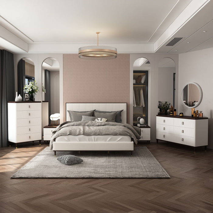 Carena - Chest - White & Brown