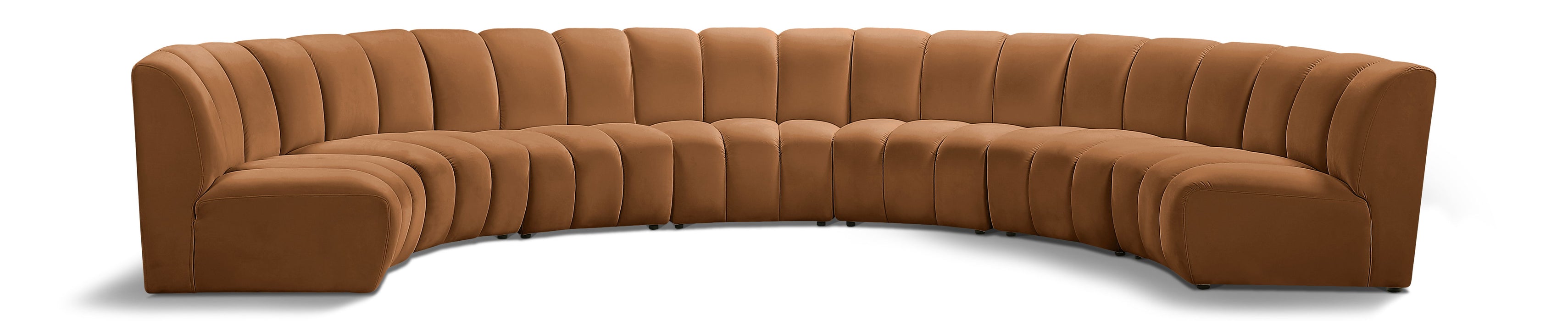 Infinity - 7 Piece Modular Sectional - Saddle