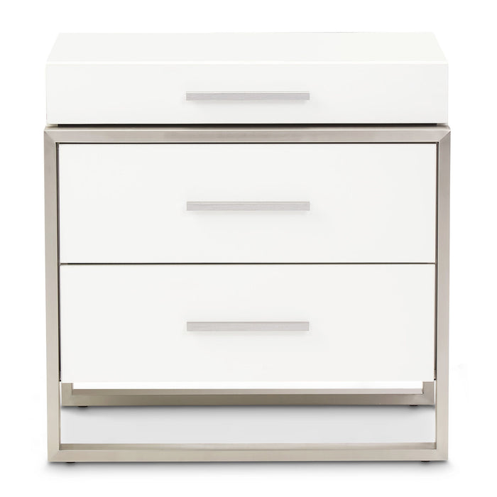 Marquee - Nightstand - Cloud White