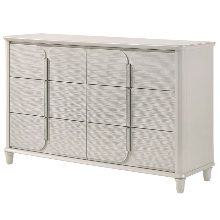 Laveda - Dresser - Pearl White
