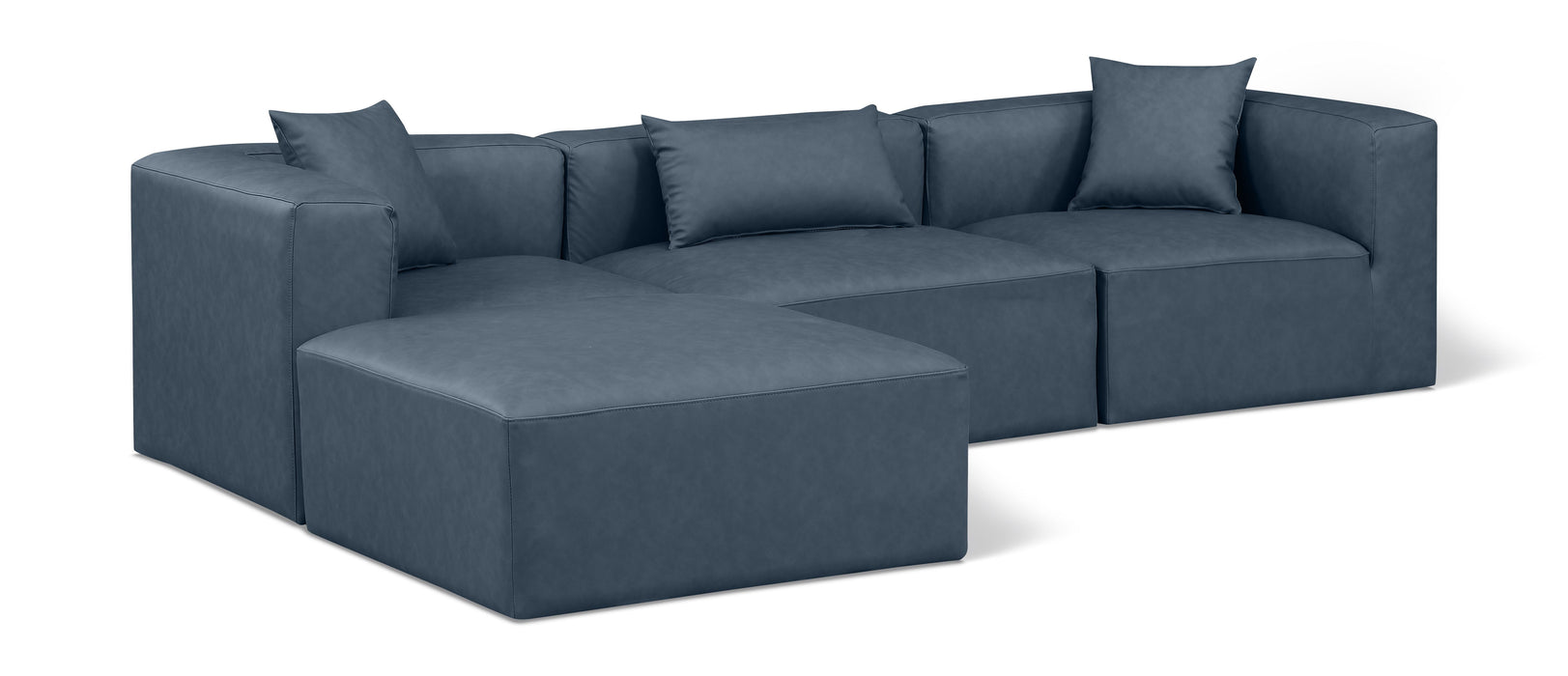 Cube - 4 Piece Modular Sectional With Chaise