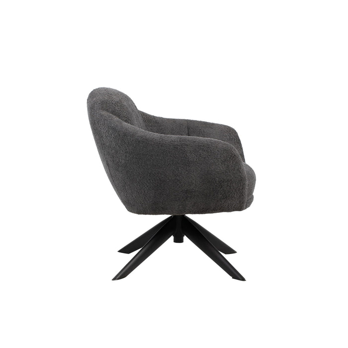Fleming - Boucle Swivel Lounge Chair