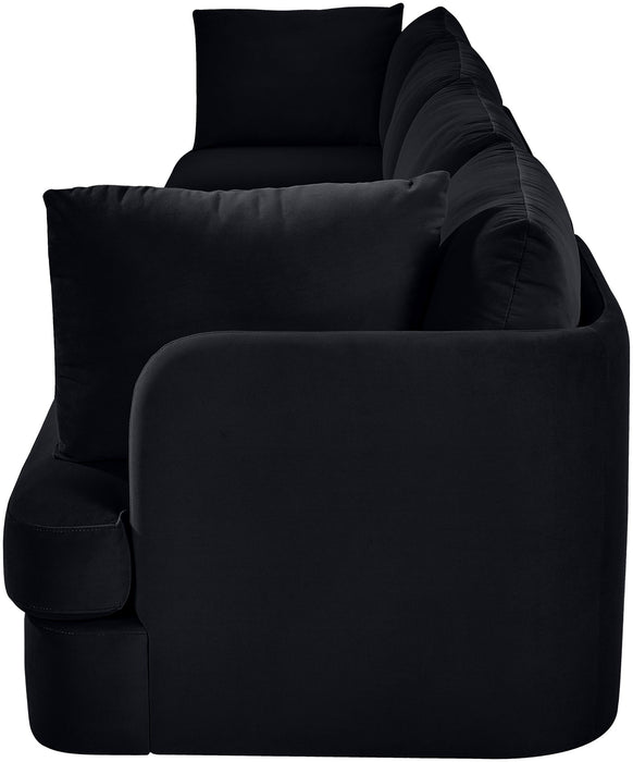 Hammond - Velvet Performance Fabric Upholstered 4 Piece Sofa