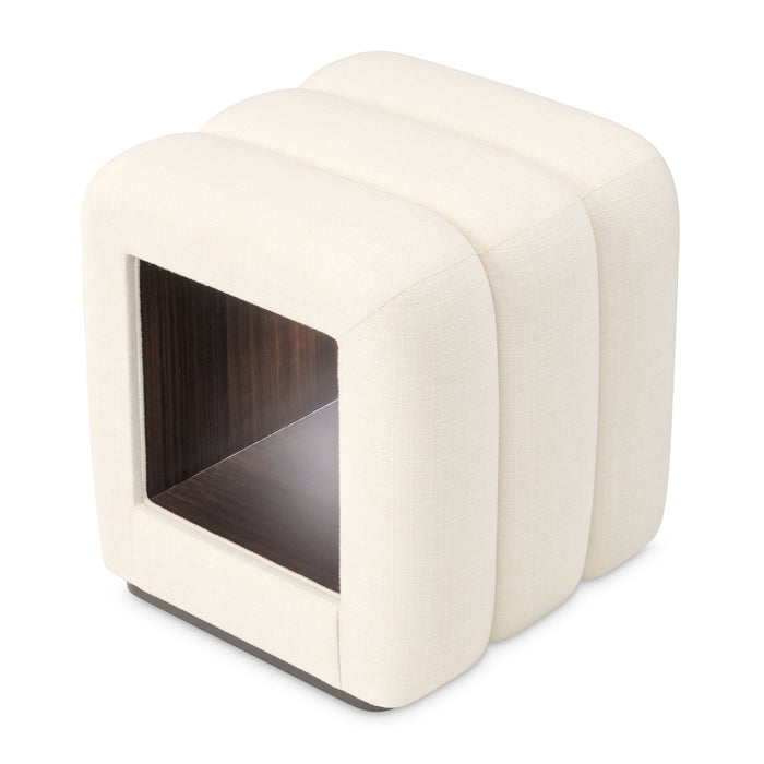 Belmont Place - Vanity Bench - Cream / Espresso