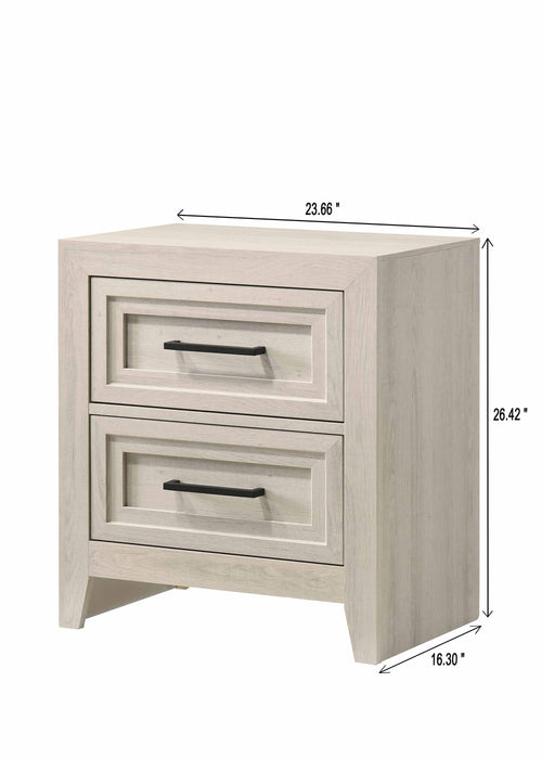 Lorraine - Nightstand - Antique White