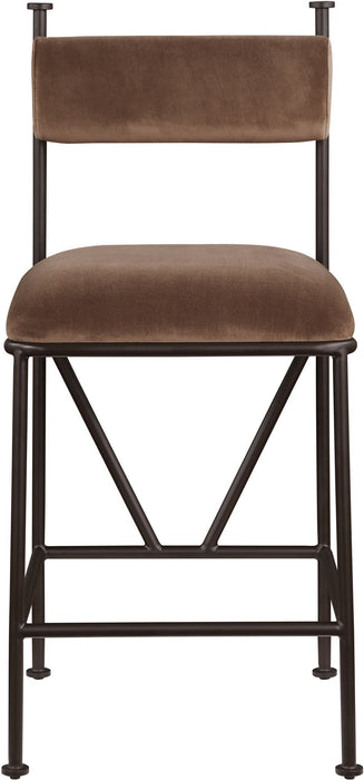 Monarch - Velvet Counter Stool (Set of 2)
