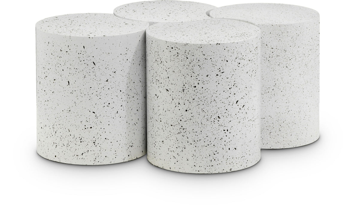 Dimple - 4 Piece Modular Coffee Table - Terazzo Finish