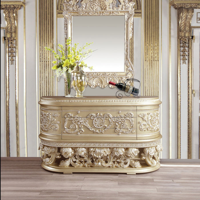Acme Furniture Vatican Collection BD00464 Dresser in Champagne Silver