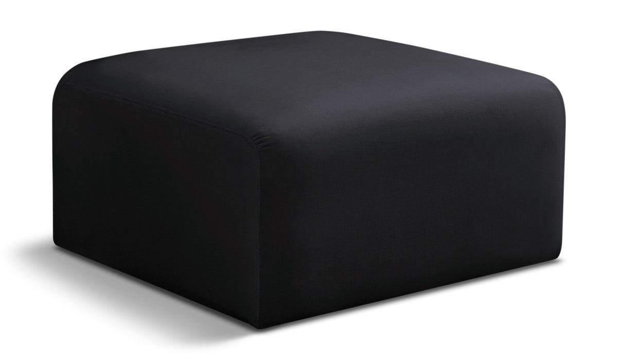 Arc - Velvet Ottoman
