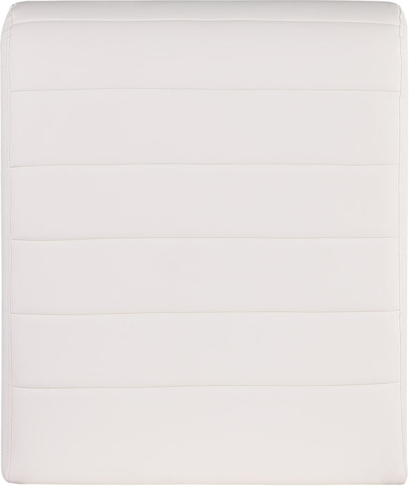 Ivy - Faux Leather Accent Chair