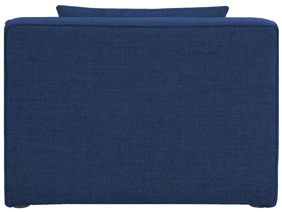 Cube - Linen Armless Chair