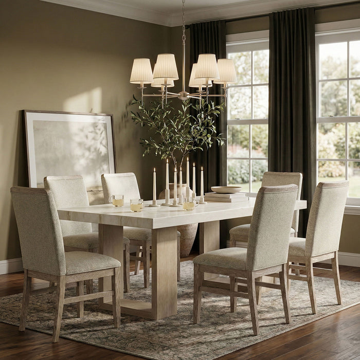Ananda - Fabric Upholstered Dining Chair (Set of 2)