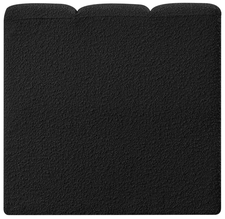Arc - Boucle Fabric Straight Chair