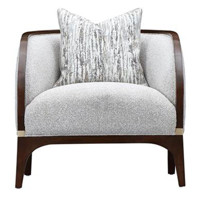 Houston - Matching Chair - Pebble / Walnut