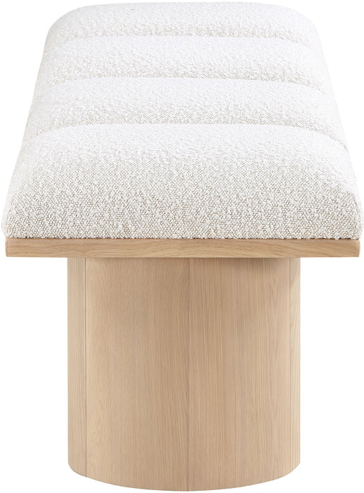 Pavilion - 4 Piece Modular Bench With Natural Base