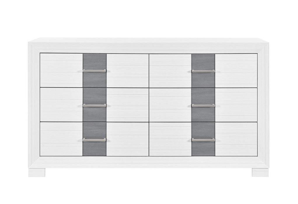 Optimus - Dresser - White / Gray