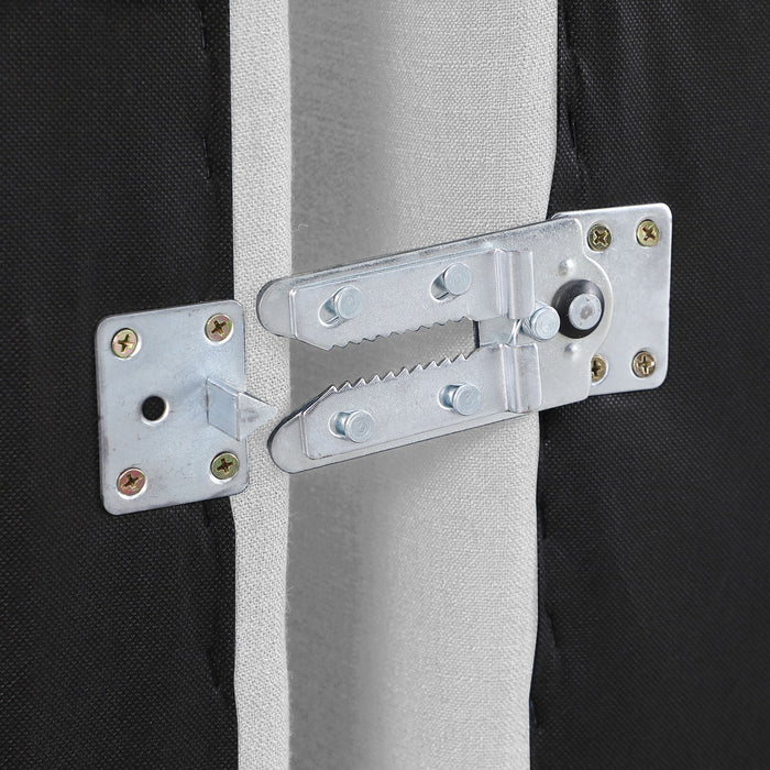 Indulge - Linen Ottoman - White