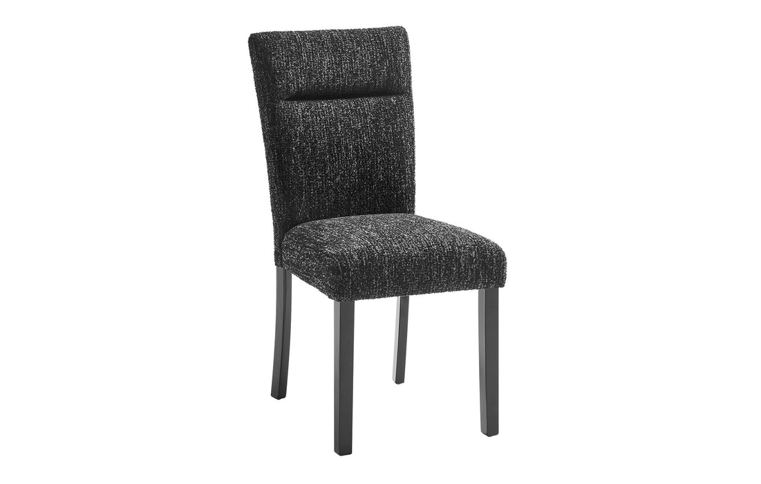 D2502 - 5 Piece Dining Room Set (Table And 4 Chairs) - Black