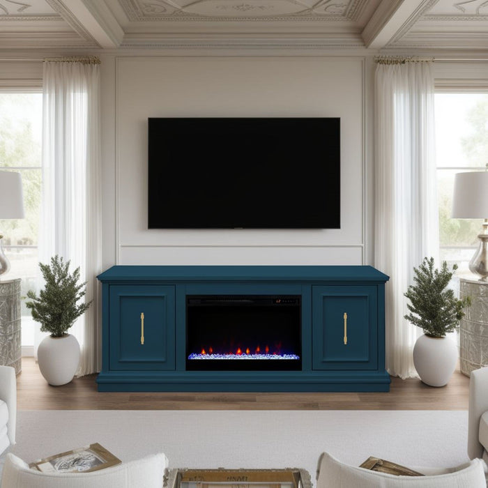 Jordan - Fireplace TV Stand
