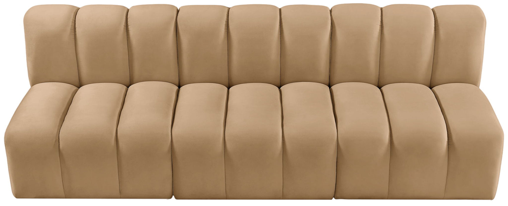Arc - Velvet 3 Seats Modular Sofa